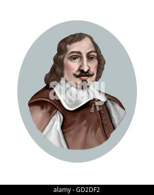 Samuel de Champlain, 1567-1635, Explorer Stock Photo