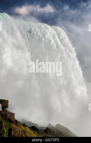 Big waterfall, Niagara Falls, NY, USA Stock Photo