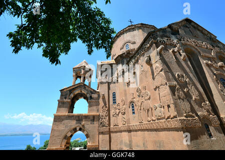 Achtamar Church on lake Van, Kurds area, east Anatolia, East Turkey, Turkey Stock Photo