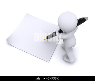 note memo isolated Stock Photo