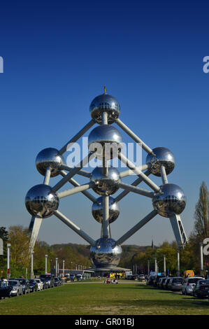 The Atomium, Brussels, Belgium Stock Photo