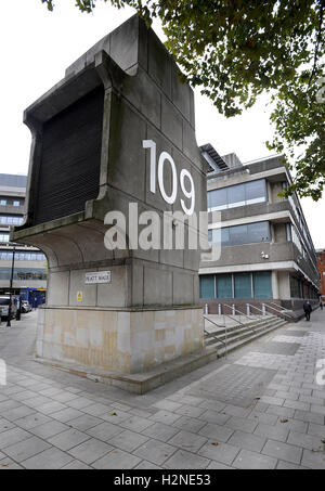 General view of the Metropolitan Police Control Centre, 109 Lambeth Road, London. PRESS ASSOCIATION Photo. Picture date: Thursday September 29, 2016. Photo credit should read: Nick Ansell/PA Wire Stock Photo