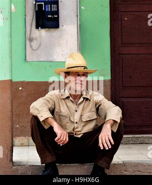 Faces of Cuba. Stock Photo