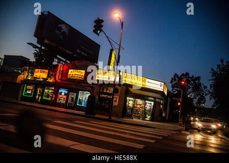 Los Angeles Liquor Stores Stock Photo