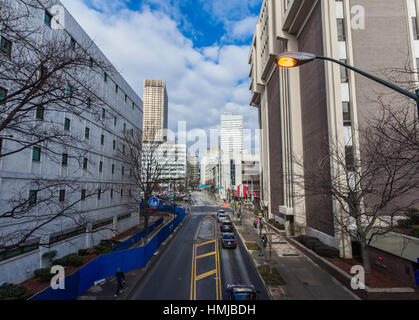 Georgia State University Campus in Atlanta Georgia Stock Photo