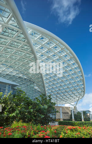 DOCTOR PEDRO ROSSELLO GONZALEZ CONVENTION CENTER (©JIMENEZ & RODRIGUEZ BARCELO 2005) ISLA GRANDE SAN JUAN PUERTO RICO Stock Photo