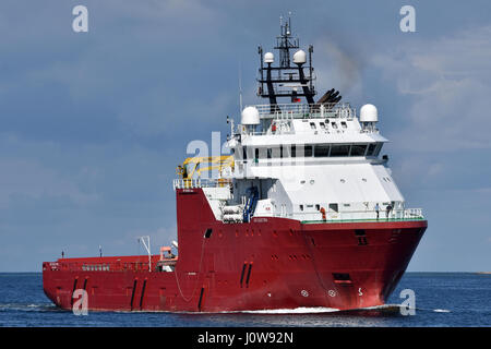 Well Stimulation vessel Go Electra Stock Photo