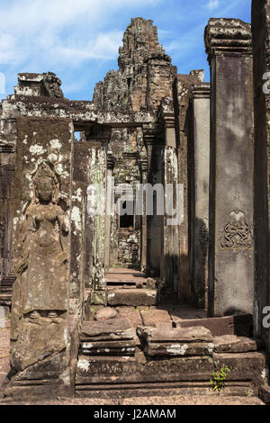 Prasat Bayon, Angkor Thom, Siem Reap, Cambodia Stock Photo