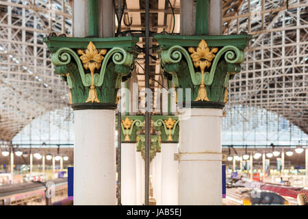 Manchester Piccadilly Train Station Stock Photo