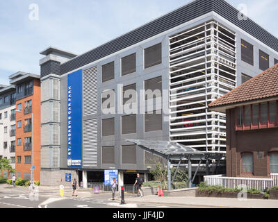 The St Andrews multi story car park in Norwich Norfolk UK Stock Photo