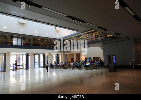 Bodleian Libraries new refurbished Weston Library interior, University of Oxford, England, UK Stock Photo