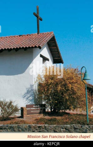 Chapel   Mission San Francisco Solano   Sonoma State Historic Park Stock Photo