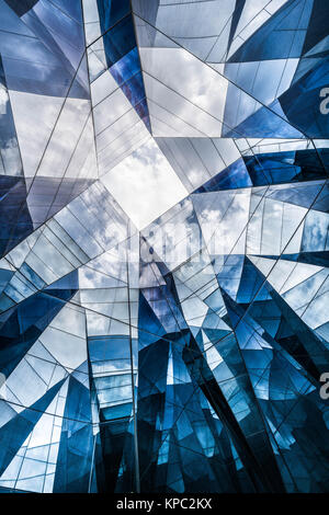 Museu Blau - Natural History Museum of Barcelona - Herzog & de Meuron Stock Photo