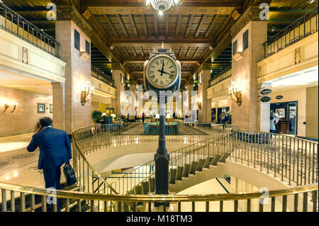 Toronto Fairmont Royal York hotel interior Stock Photo