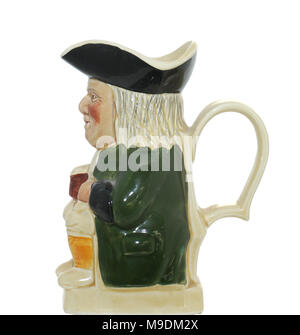 Tony Wood Staffordshire Toby Jug. Stock Photo