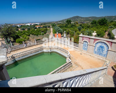 Neoclassical palace 'Pousada Palacio de Estoi', Algarve, Portugal Stock Photo