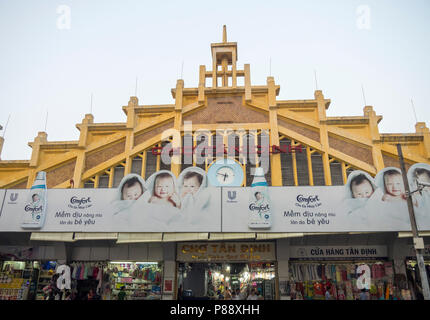 Tan Dinh Market,  Ho Chi Minh City, Vietnam. Stock Photo