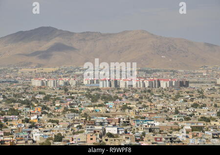 A view of Kabul city, Afghanistan. Stock Photo