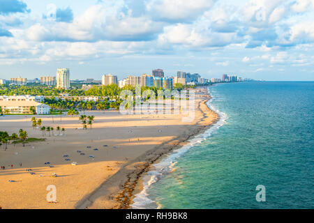 Fort Lauderdale beach, Florida Stock Photo