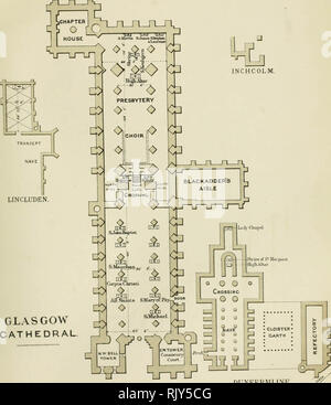 'Scoti-Monasticon: the ancient church of Scotland, a history of the cathedrals, conventual foundations, collegiate churches, and hospitals of Scotland' (1874) Stock Photo