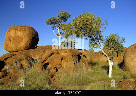 Devils Marbles, Tennant Creek, Northern Territory, Australia Stock Photo