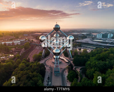 Expo in Brussels, Atomium, Belgium Stock Photo