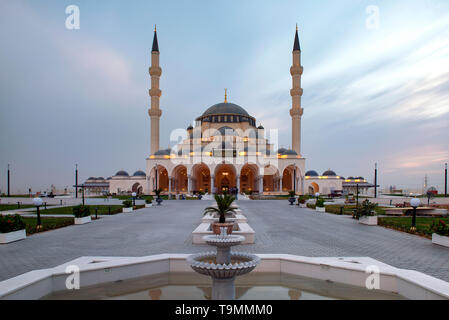 Grand Mosque in Sharjah Stock Photo