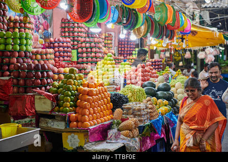 Devaraja fruit and vegetable market, Mysore,  Karnataka, India Stock Photo