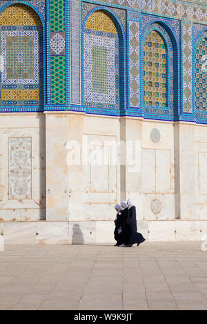 Dome of the Rock, Temple Mount, Old City, UNESCO World Heritage Site, Jerusalem, Israel, Middle East Stock Photo