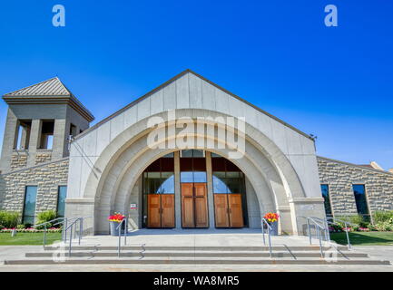 Kleinburg, Ontario, Canada-9 June, 2019: St. Padre Pio Church in Kleinburg in Vaughan, Ontario Stock Photo