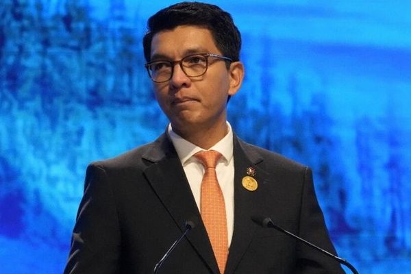 Le président malgache, Andry Rajoelina