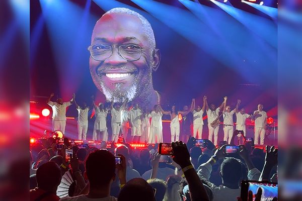 Kassav concert en hommage à Jacob Desvarieux "Sé'w nou enmé"  le 18 mai 2024 à Paris.