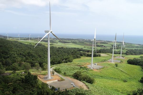 Parc éolien de Sainte-Rose (photo d'illustration)