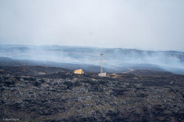 Incendie à l'île Amsterdam