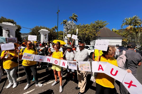 La marche du logement organisée par la CNL, ce samedi 23 septembre 2023.