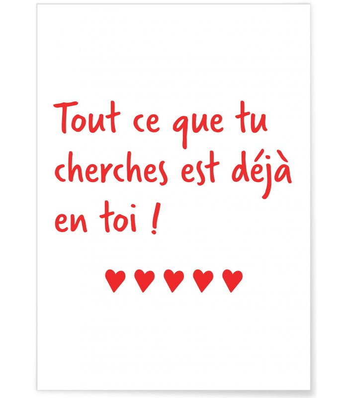 Affiche Tout ce que tu cherches