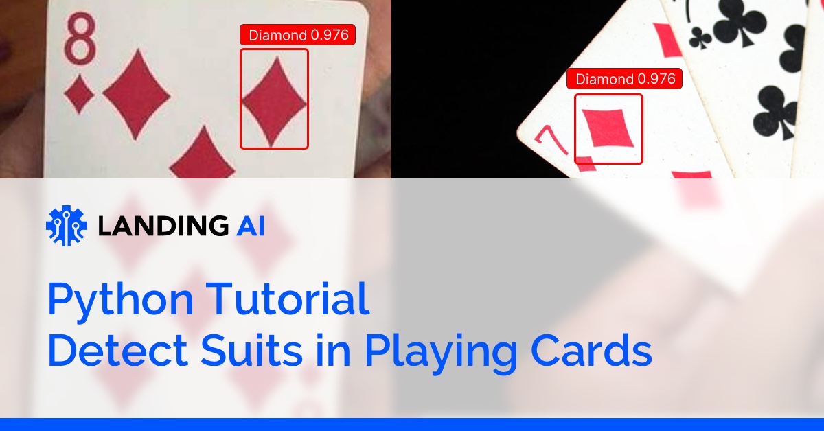 Python Tutorial: Playing Card Detection & Suits Recognition (SDK)