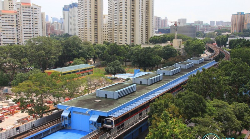 Queenstown MRT Station - Aerial view