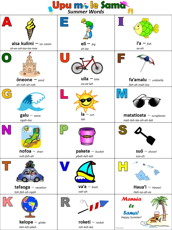 Samoan For Kids Samoan Alphabet Free Printable Activity Worksheets 