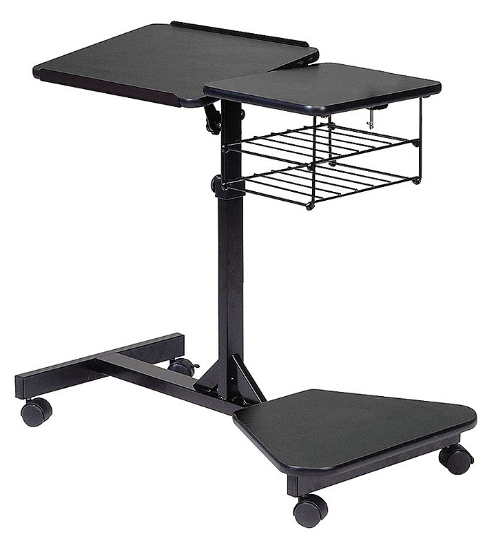 staples rolling laptop stand