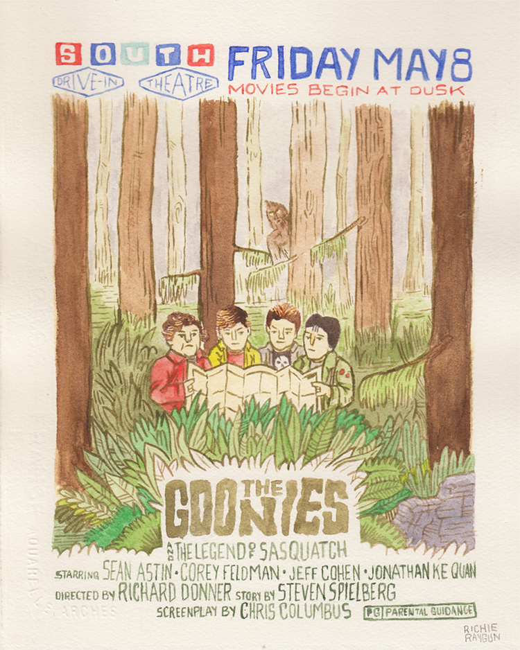 The Goonies and the Legend of Sasquatch by Rich Rayburn