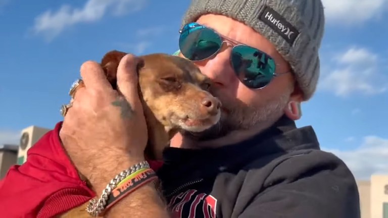 Man Reunites With Dog Eight Years