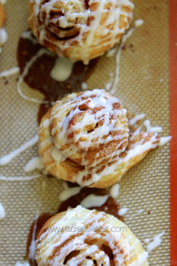 Easy Cinnamon Rolls Made With Puff Pastry Lauren S Latest