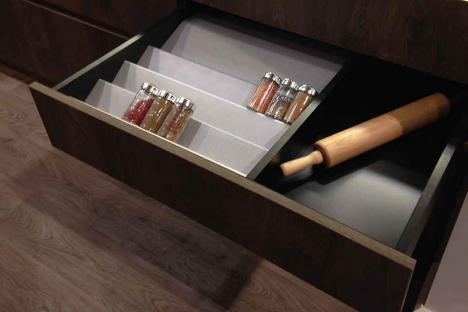 Spice rack insert