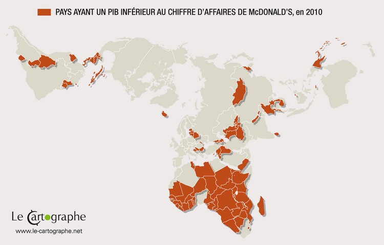 L'État McDonald's dans le monde