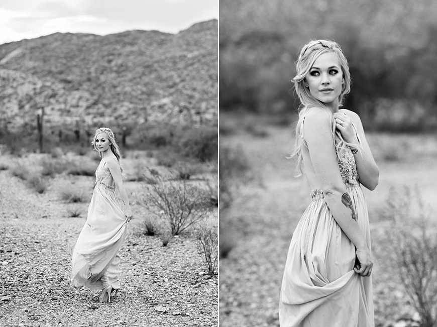 Leah Hope Photography | Phoenix Scottsdale Arizona South Mountain Desert Fashion Cotton Candy Colors Girl Pink Hair Pictures