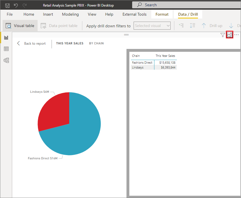 Visual table and records in Power BI visuals - Power BI | Microsoft Learn