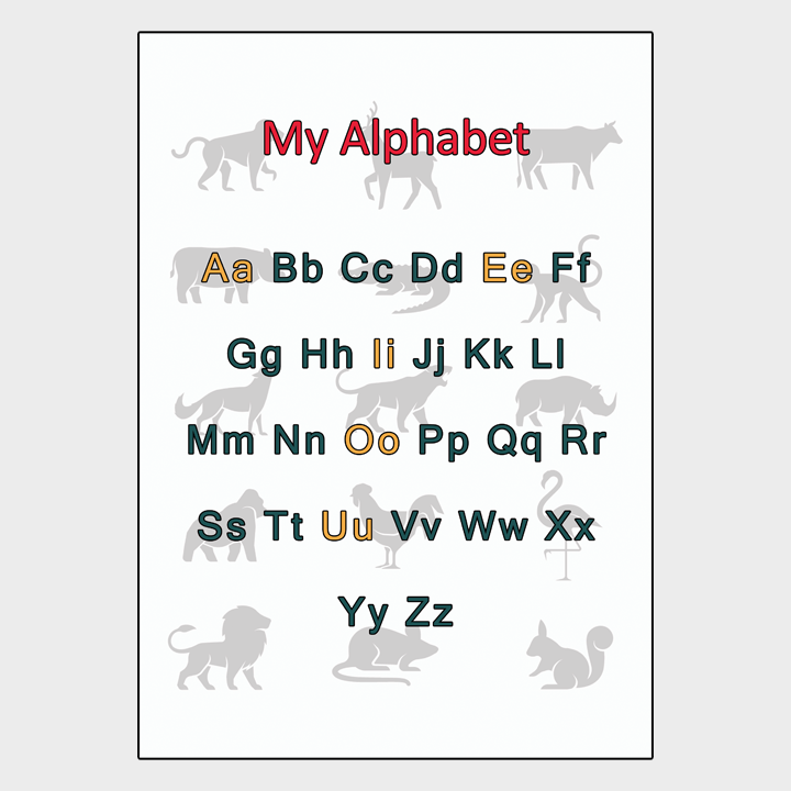 Alphabet Worksheet