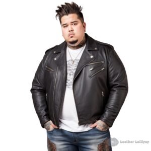 Big and Tall Leather Motorcycle Jackets