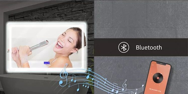 bluetooth led mirror